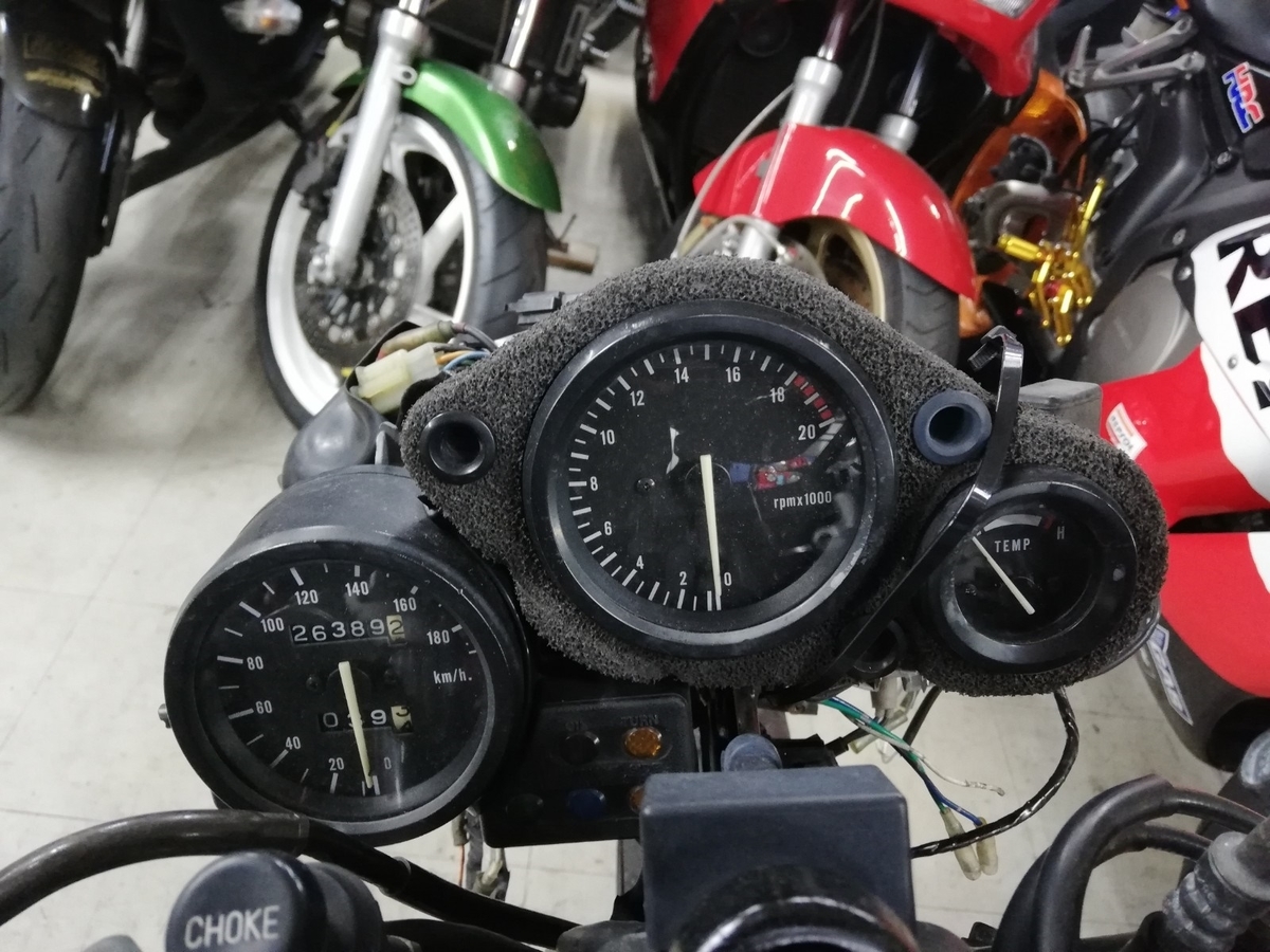 CBR250RR(MC22) 復活までの道のり⑪（メーター） - moto shop TG's diary