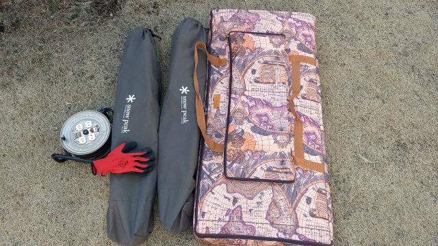 スノーピーク IGT フレームロング マルチパーパストートバッグL 2点