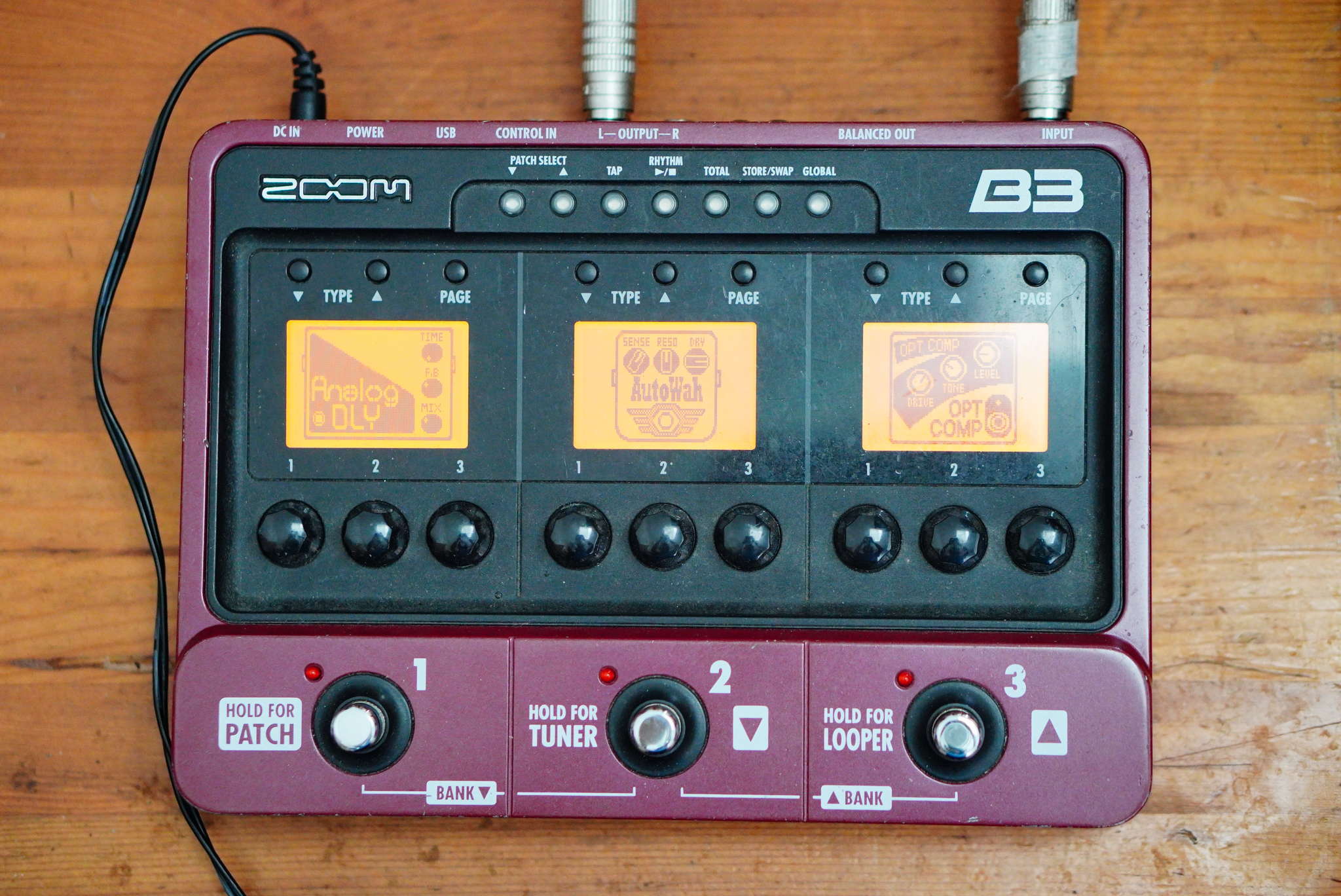 ZOOMのベース用マルチエフェクター「B1X FOUR」を導入してみた件