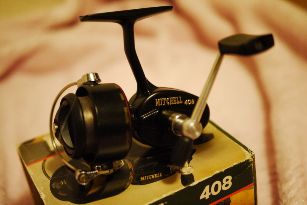 ミッチェル 408 （フェースギア） - 釣りにゃんだろう
