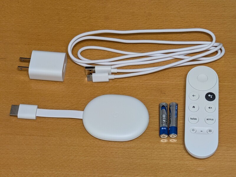 中古のChromecast with GoogleTVが届いた - にゃののん日記