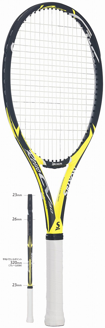 和製ピュアアエロ！？】ラケットインプレ！ スリクソン REVO CV3.0を