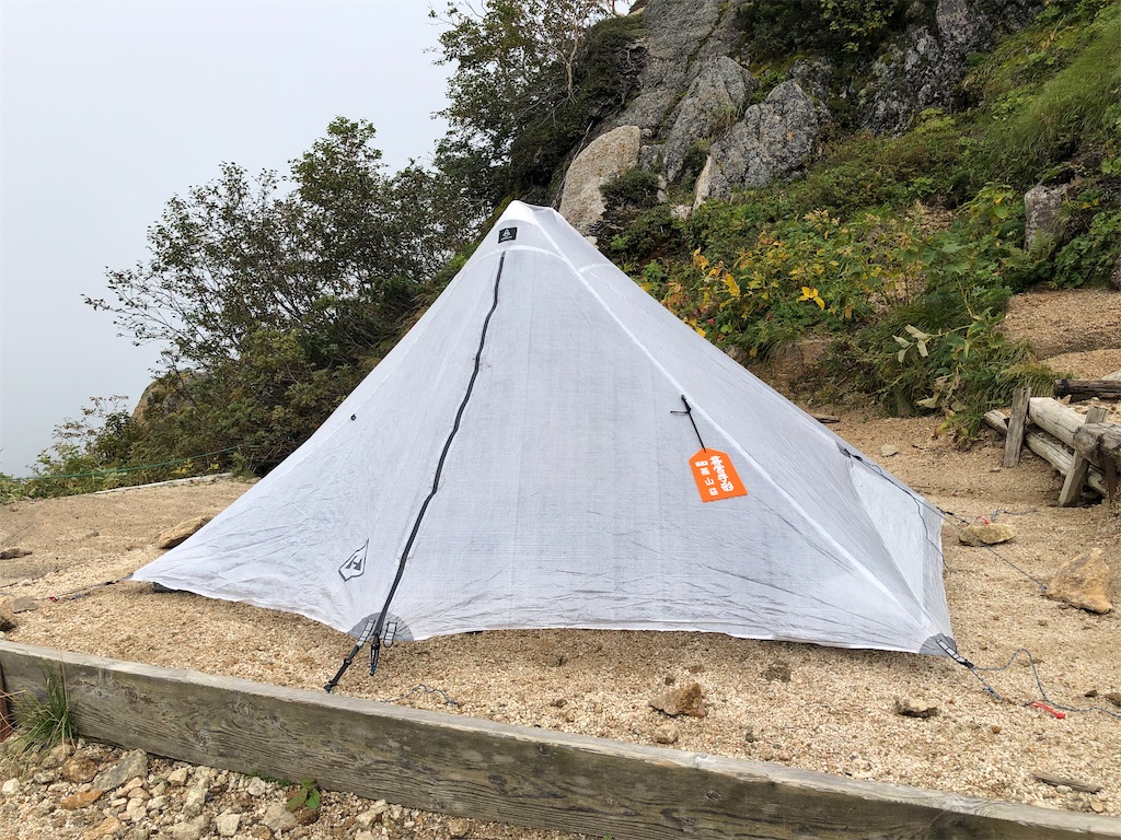 HyperLite Mountain Gear Dirigo2の北アルプスでの使用レビュー - な