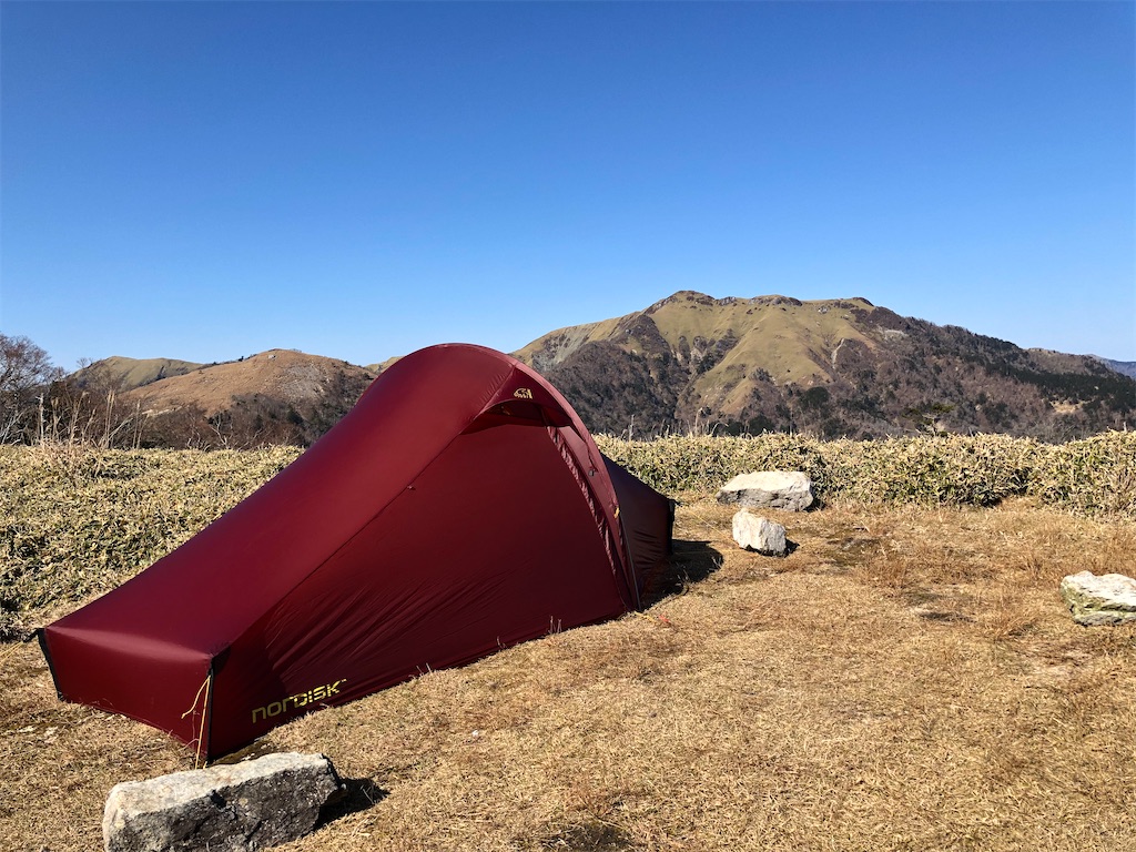 世界最軽量の2人用非自立式ダブルウォールテント ノルディスク