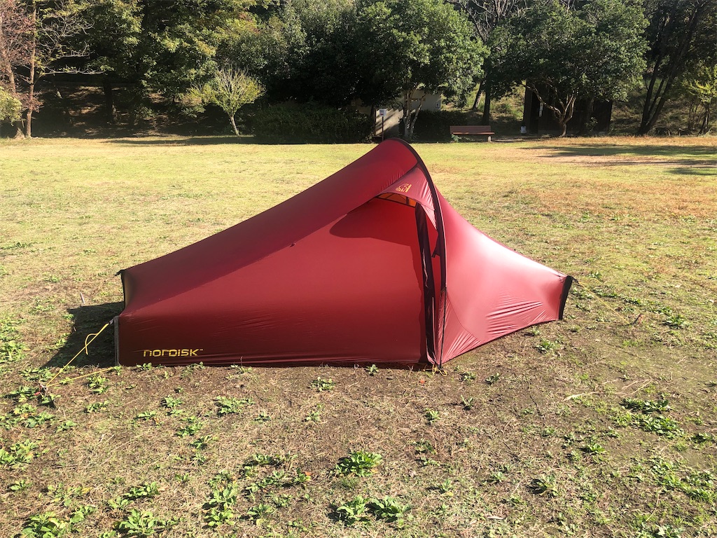 世界最軽量の2人用非自立式ダブルウォールテント ノルディスク