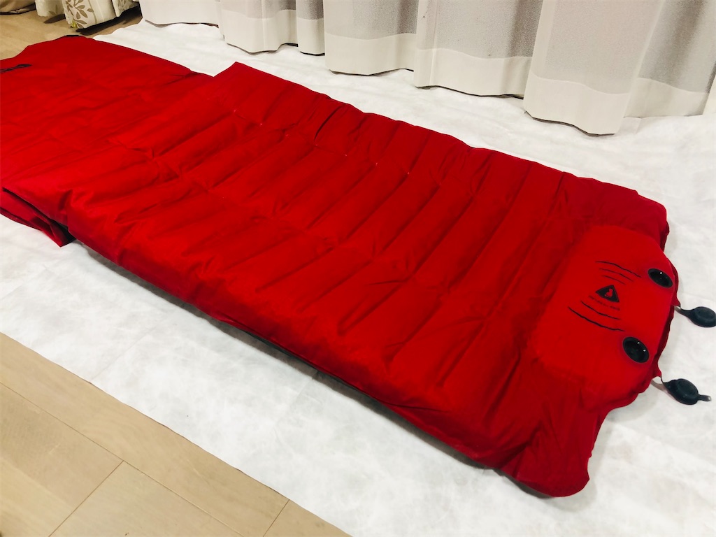 コンパクトで超快適なスリーピングパッド ニーモのコズモ3Dイン