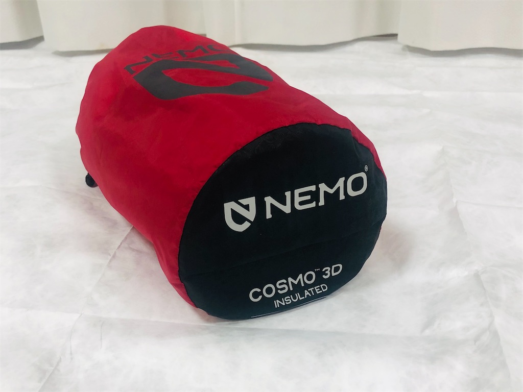 コンパクトで超快適なスリーピングパッド ニーモのコズモ3Dイン