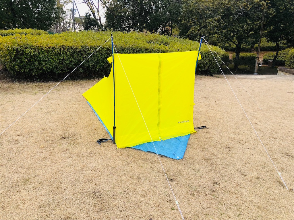 快適な超軽量シェルター モンベルのULボックスツェルトの徹底レビュー