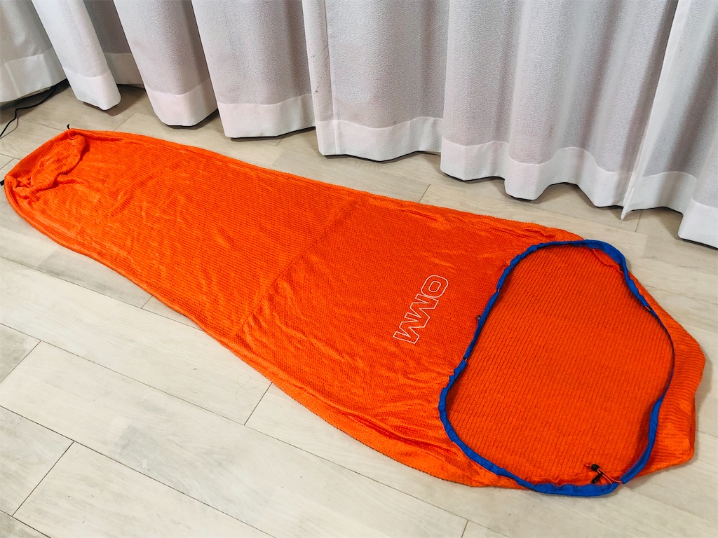 高性能インナーシュラフ OMM CORE LINERの使用レビュー - なかちんの