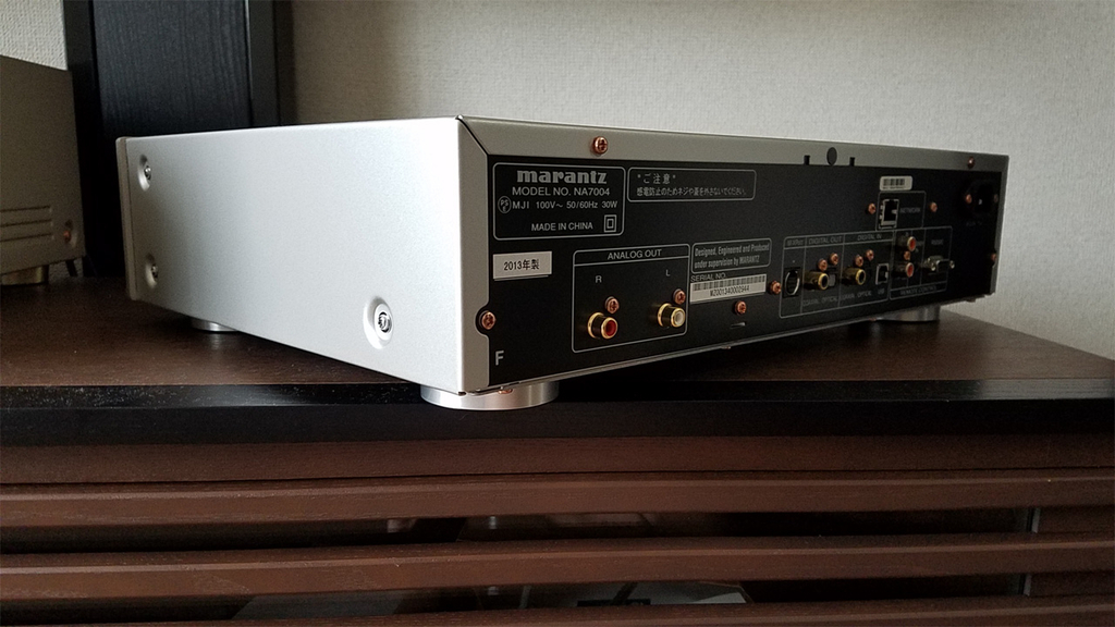 marantz NA7004 ネットワークオーディオプレイヤーの修理 - Gentooや