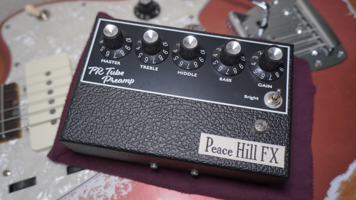 機材レビュー】Peace Hill FX TR Tube Preamp 真空管ギタープリアンプ