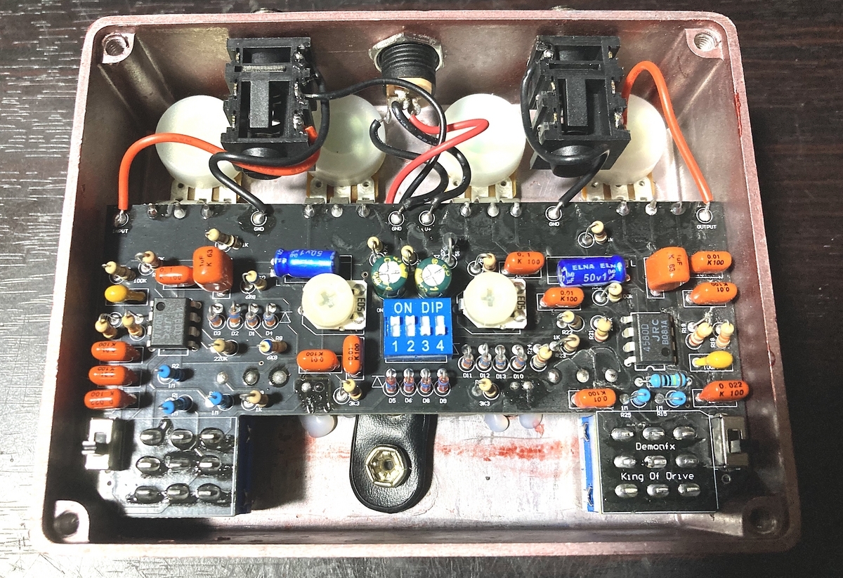 Demonfx ''King of Drive''(Analog.man ''King of Tone'' Clone