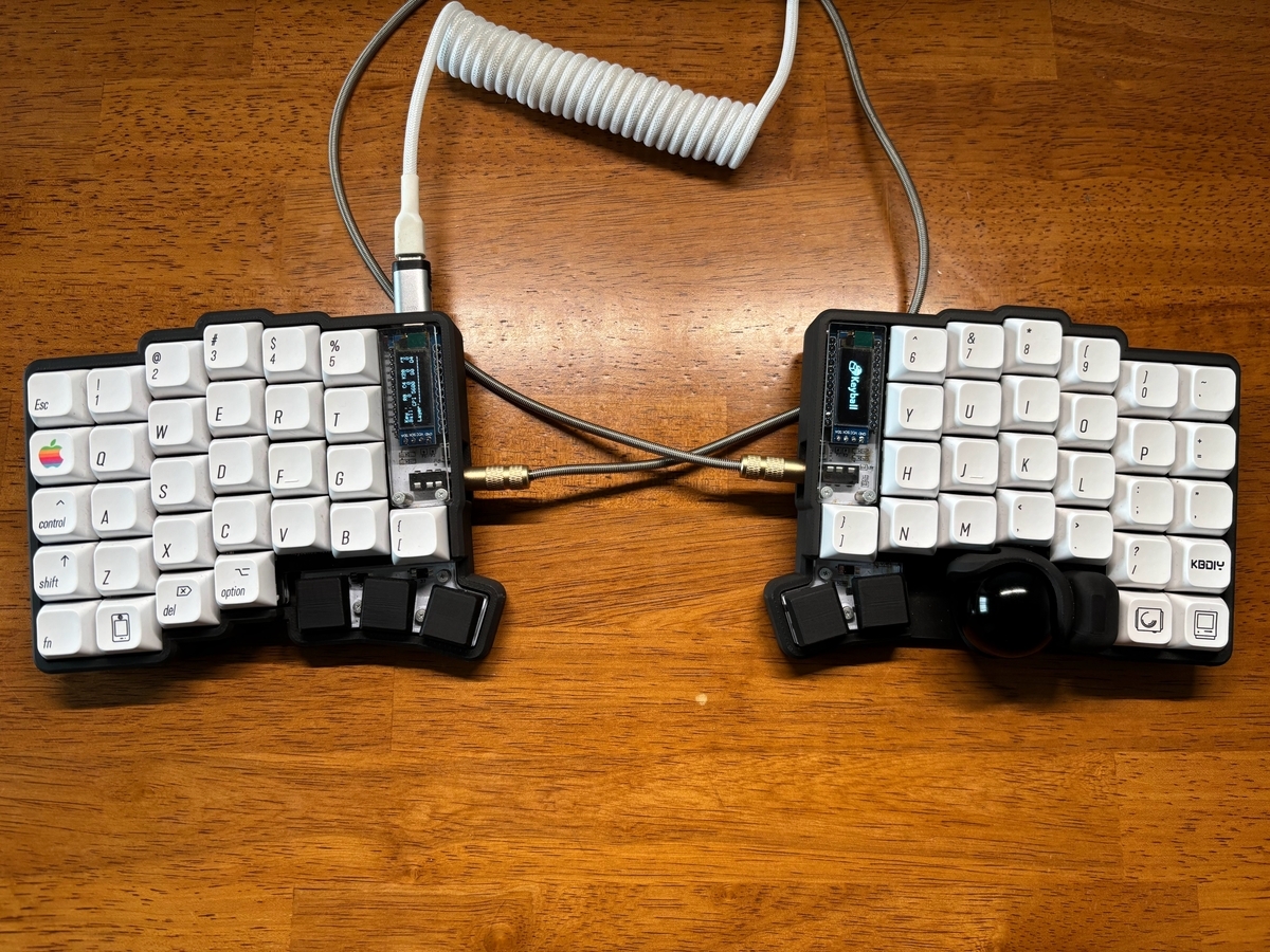 キーボードを組み立てるときのメモ (Keyball61) - どこにでもいるSEの