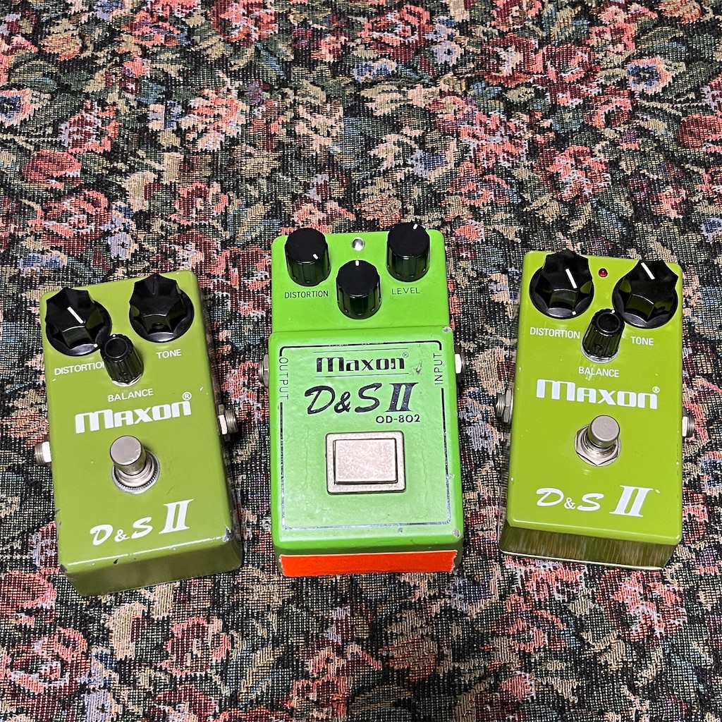 MAXON / D&S Ⅱ (OD-802)弾き比べ - △▽エフェクターレビューとメモ△▽