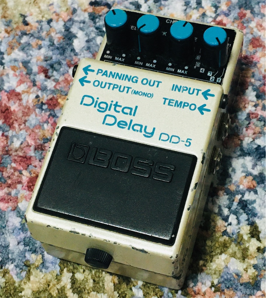 BOSS / DD-5 digital delay レビュー - △▽エフェクターレビューと