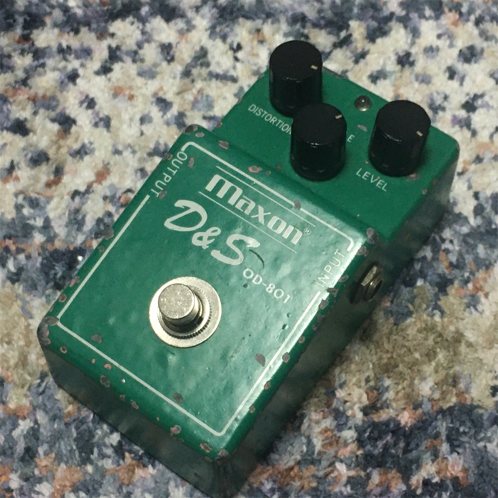 MAXON / D&S OD-801 レビュー - △▽エフェクターレビューとメモ△▽