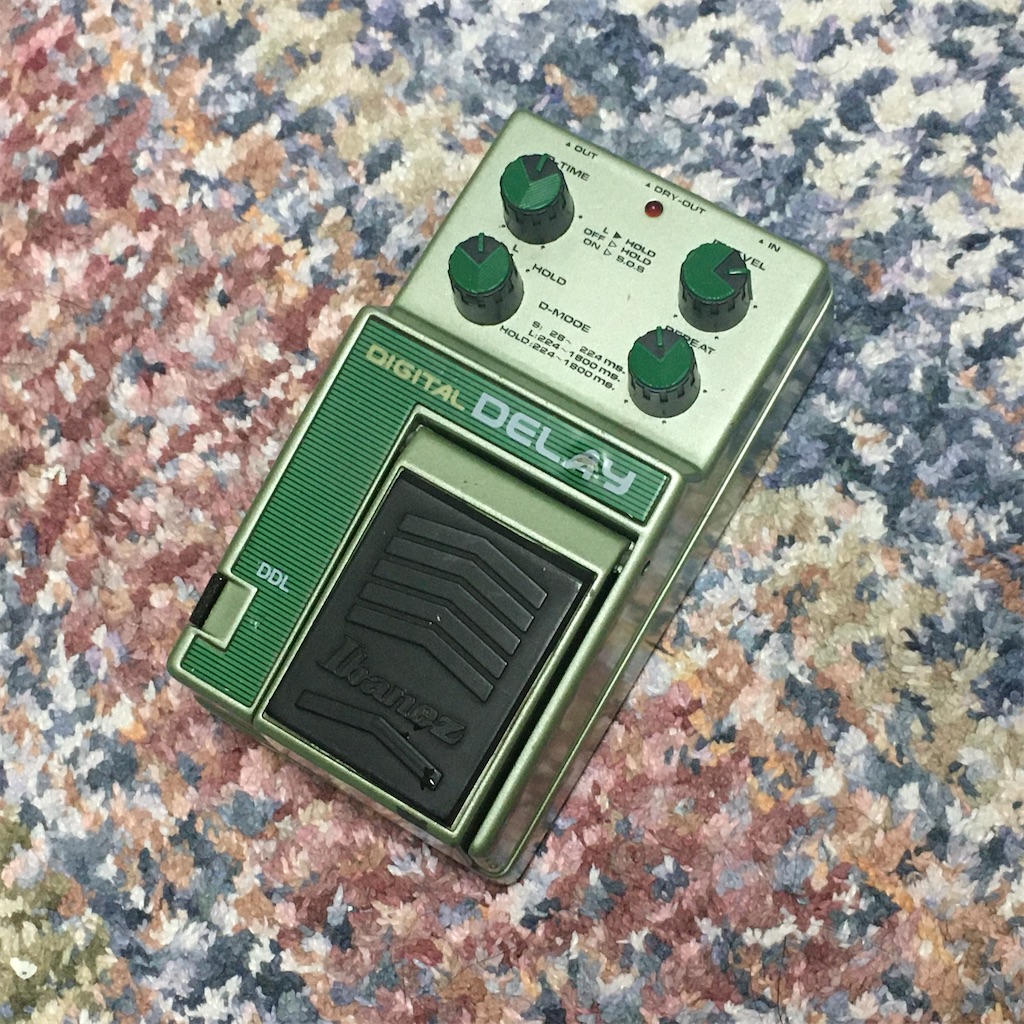 Ibanez / DDL DEGITAL DELAY レビュー - △▽エフェクターレビューと