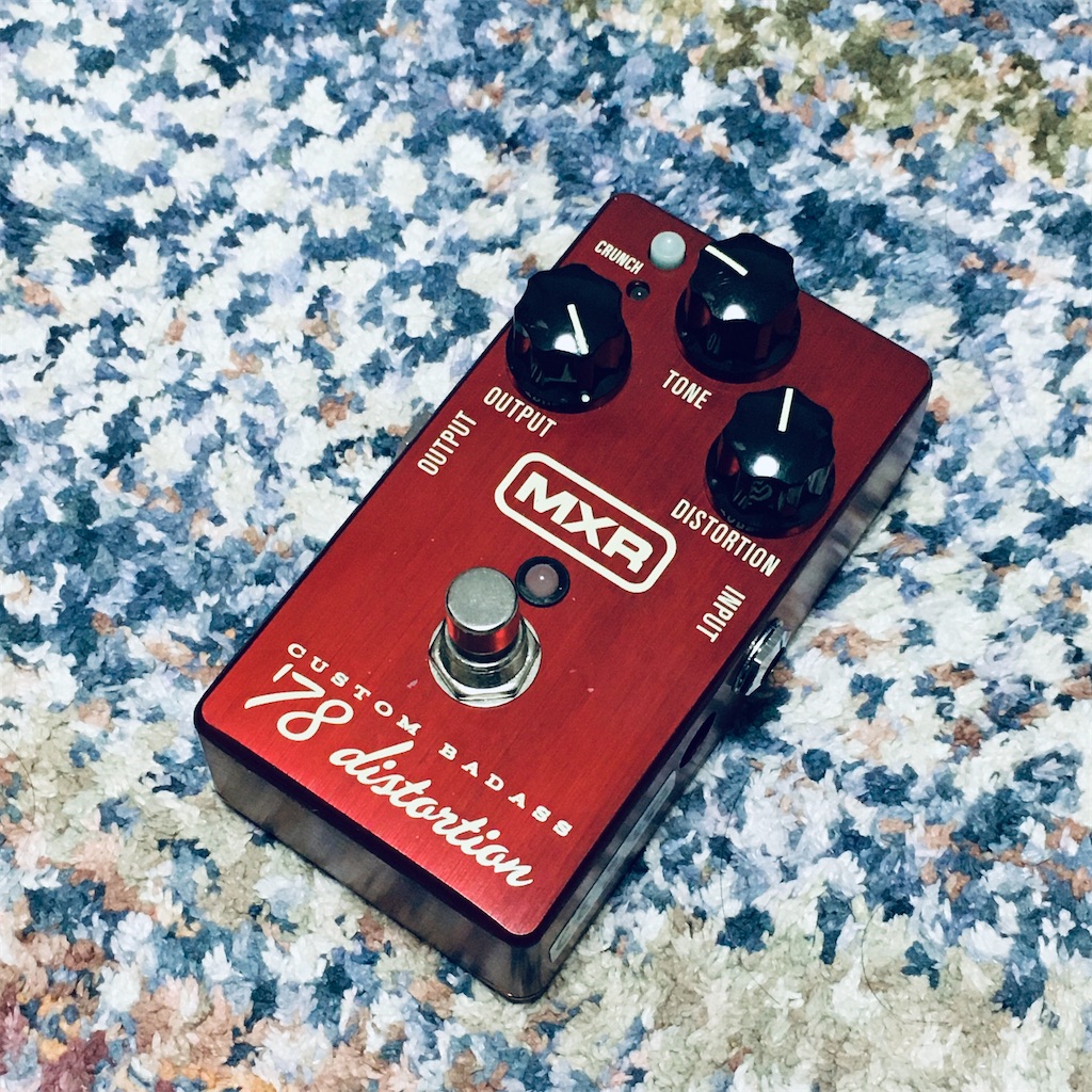 MXR / M78 CUSTOM BADASS'78 DISTORTION レビュー - △▽エフェクター