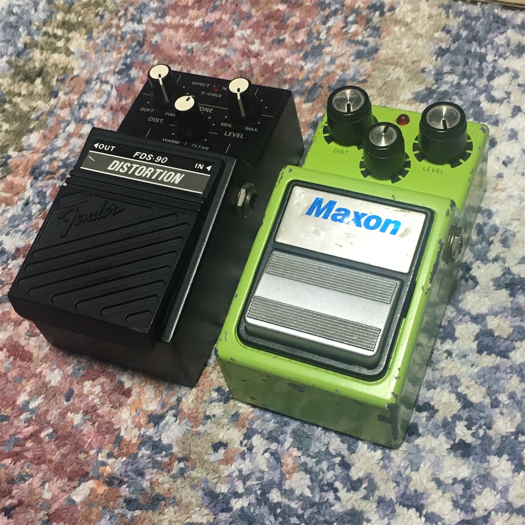 FENDER / FDS-90 DISORTION レビュー - △▽エフェクターレビューと