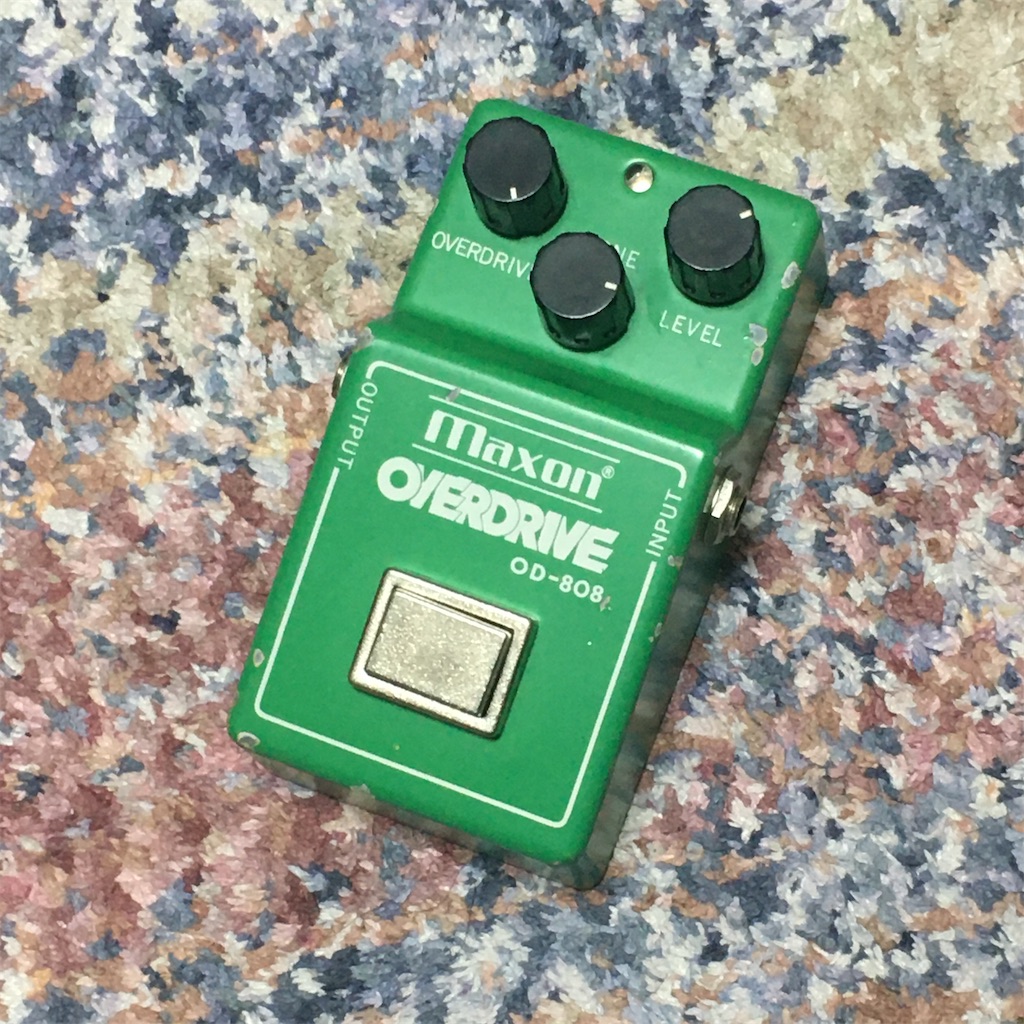 MAXON / OD-808 レビューと似ているものたち - △▽エフェクター