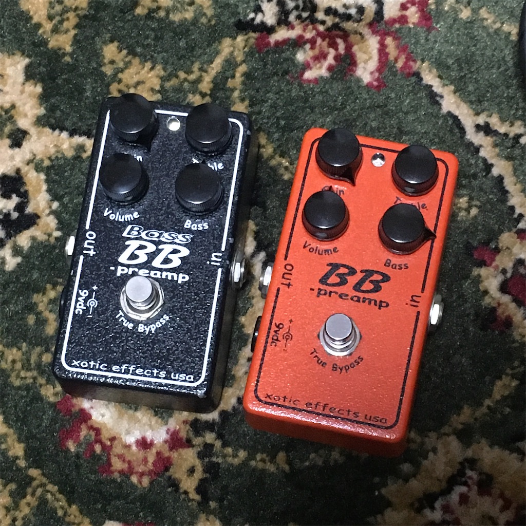 xotic / BASS BB PREAMP レビューと比較(ギター・ベース