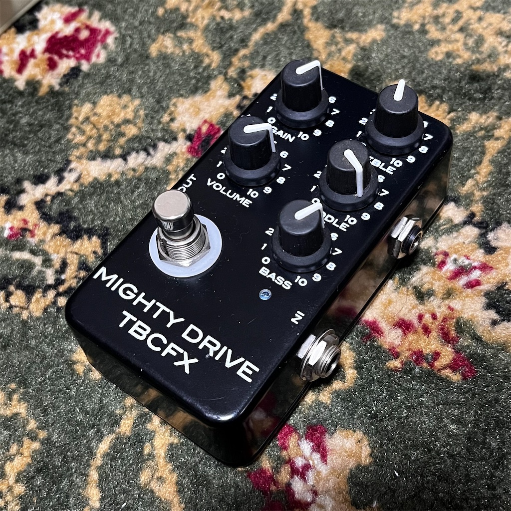 TBCFX / MIGHTY DRIVE レビュー - △▽エフェクターレビューとメモ△▽