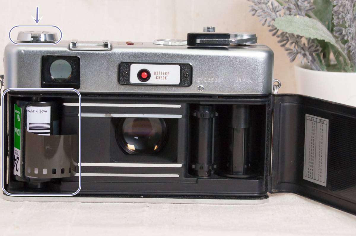 YASHICA ELECTRO 35 GSの使い方♪ - 〔BLOG〕パピオカメラ│フィルム