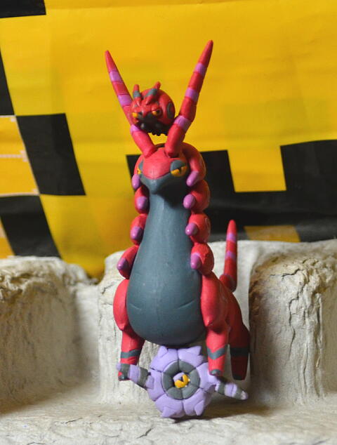 個別「[立体ポケモン図鑑][シャンデラ][ペンドラー]」の写真、画像