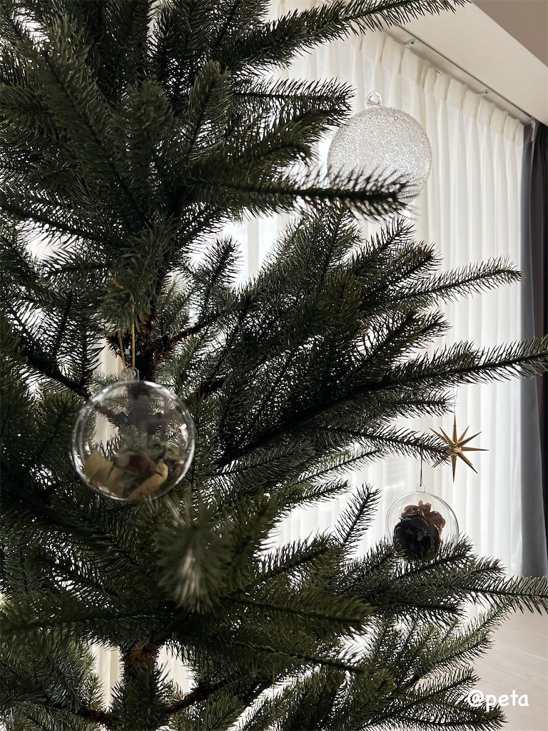 IKEAのツリーとクリスマスグッズを購入 - いえブログ by peta