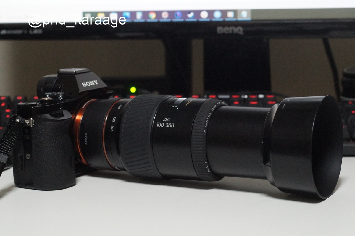 Aマウントレンズで味わうα7Rの世界 ―― MINOLTA AF 100-300/4.5-5.6 APO