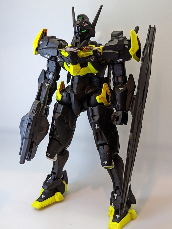 ガンプラ ガンダム ルブリス 全塗装 プラモデル 模型 バンダイ 小学生