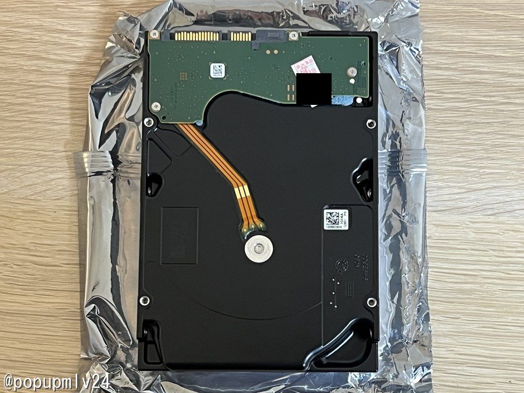 アリエクスプレスでHDD Seagate IronWolf Pro 16TB を買ってみた話