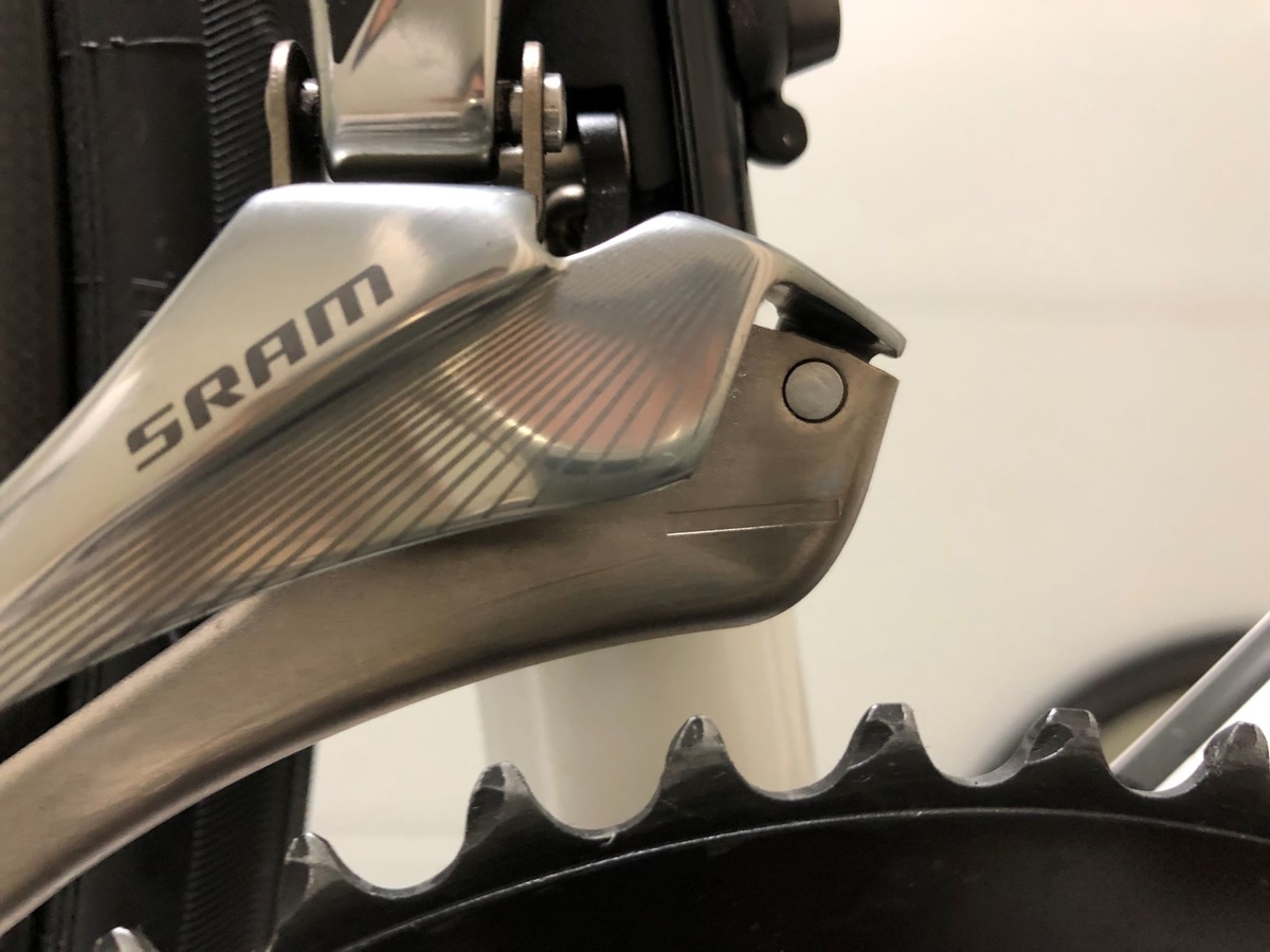 ロードバイク】スラムRED22のディレイラーを調整する【フロントなのに