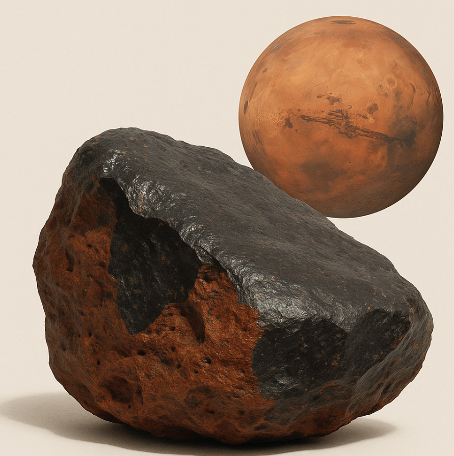 火星隕石「NWA 16788」、約7.9億円で落札 史上最大級の標本に科学界が