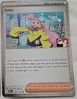 新ナンジャモグッズ紹介】海外PTCGプロモカード [Iono(Prize Pack