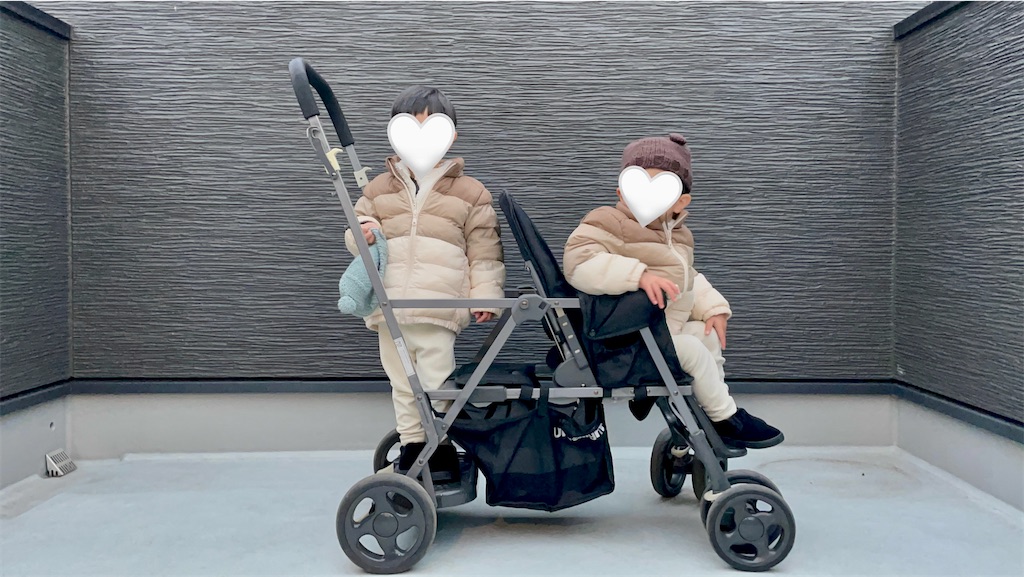 ジュービー カブースウルトラライトのレビュー : 4台目の2人乗り