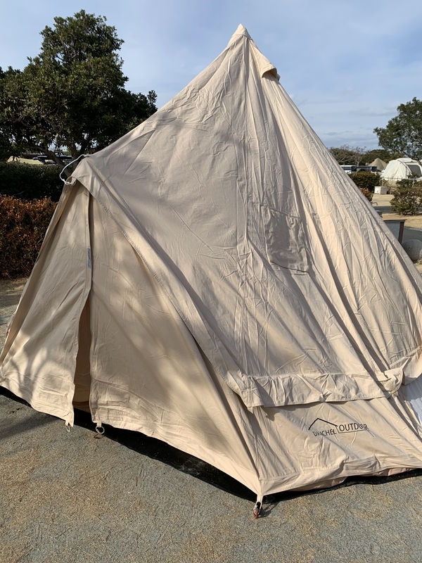 キャンプギア】Danchel Outdoor：D＆Rコットンベルテント買っちった