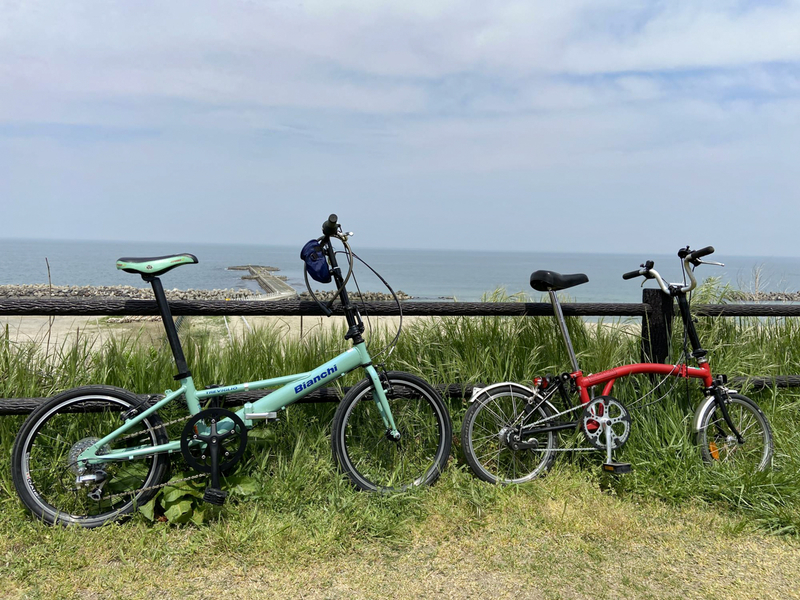 ミニベロBianchiをいじる - RIDE INTO THE BLUE