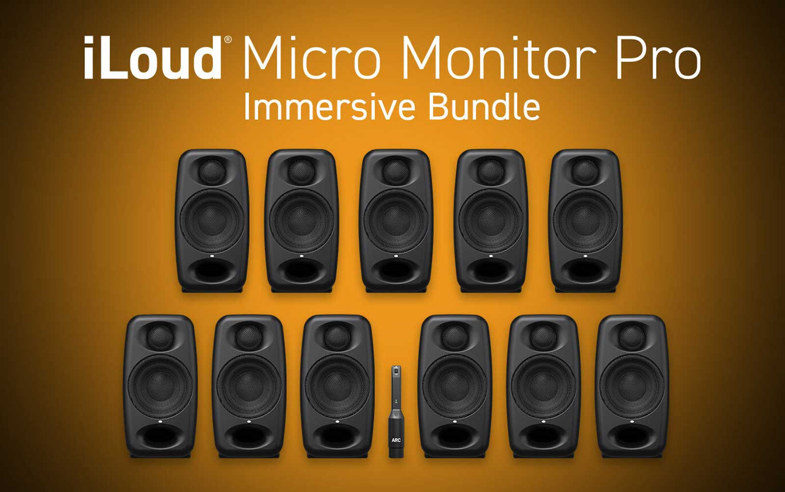 IK MultimediaのiLoud Micro Monitor Proにイマーシブバンドルが登場