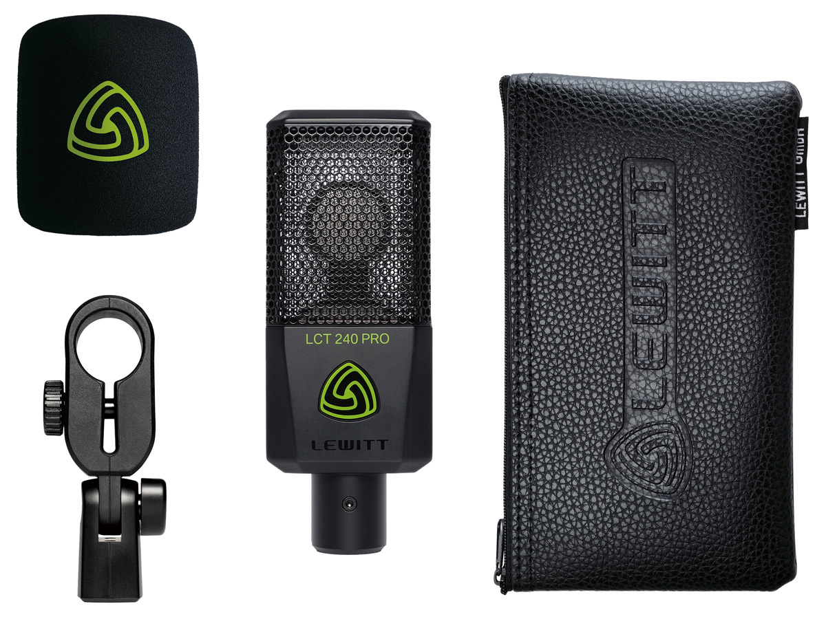 LEWITT LCT 240 PRO 〜ボーカルから楽器まで、あらゆる場面で活躍する