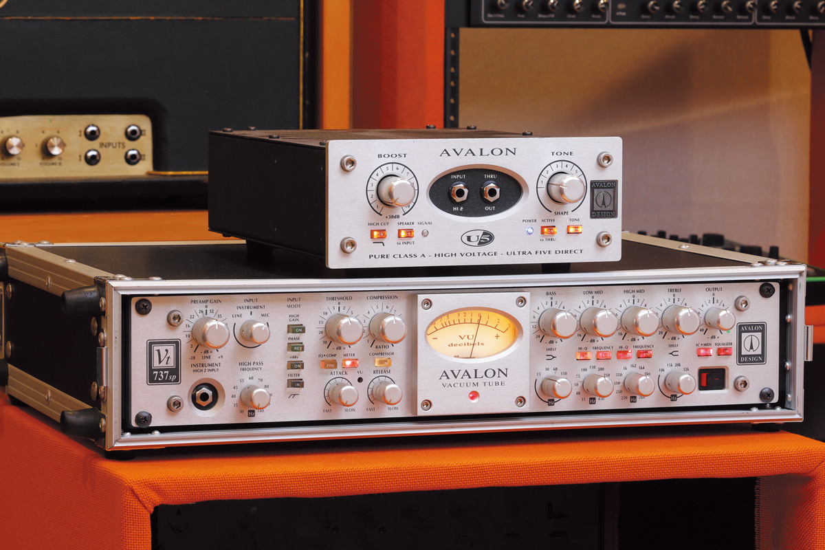AVALON DESIGNのプリアンプU5 & 真空管チャンネルストリップVT-737SPを