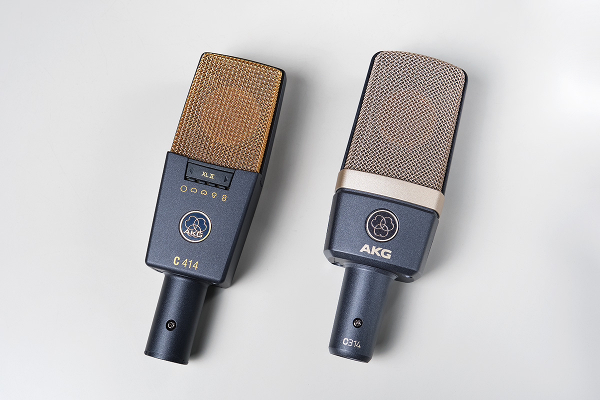 AKG C414 XLIIとC314：プロが選ぶ万能マイクとビンテージサウンドの