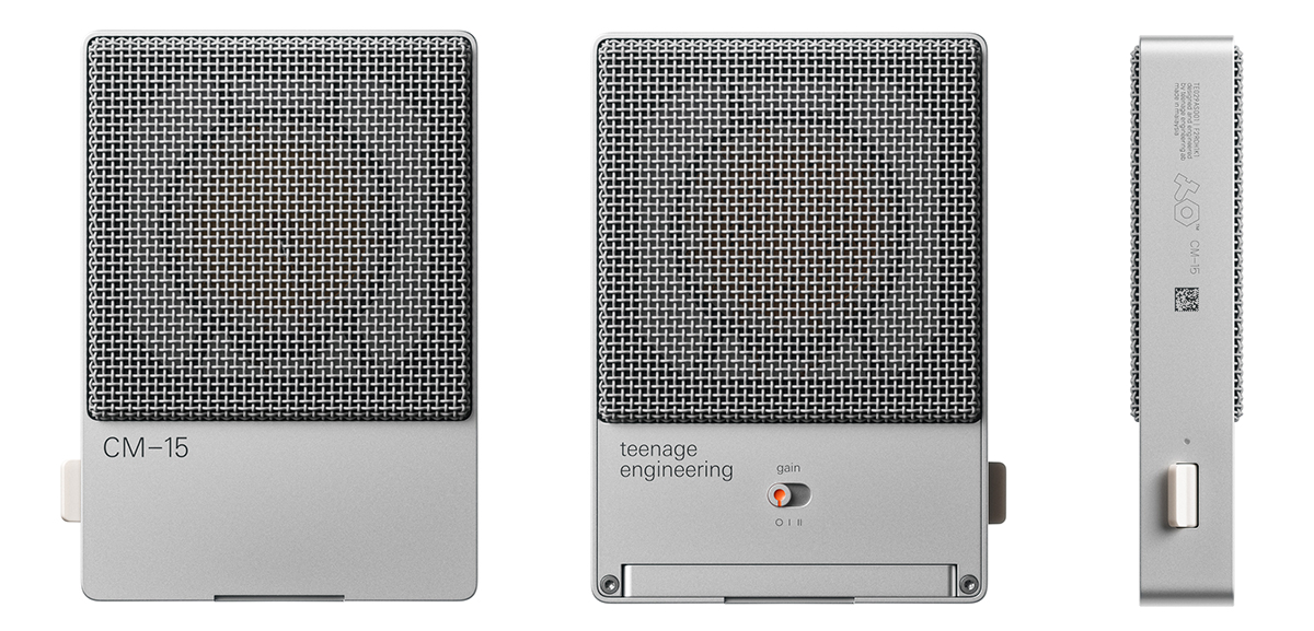 TEENAGE ENGINEERING CM-15〜スタイリッシュなバッテリー内蔵
