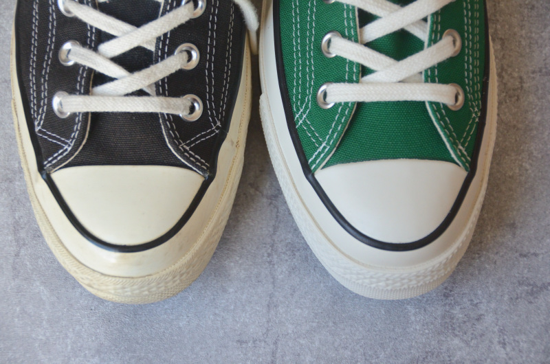 CONVERSE LGCY購入ついでにCT70と比較。サイズ感やデザインの違いは