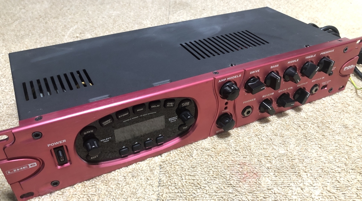 ギターレコーディング20年の進化】LINE6 POD XT PRO vs UNIVERSAL