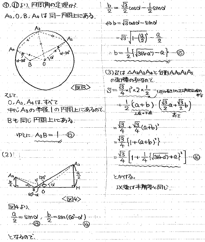2024年度 京府医大数学 解いてみました。 - ちょぴん先生の数学部屋