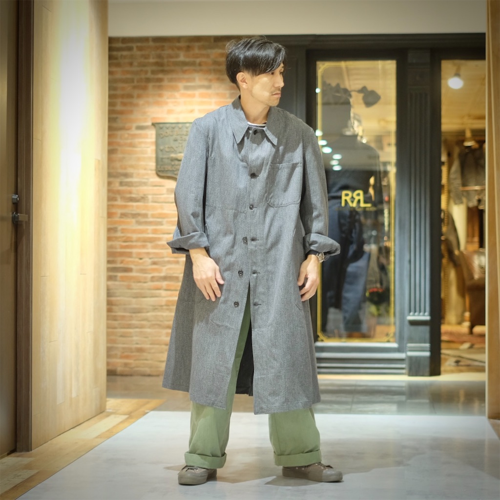 Cotton Work Coat&Military Pants - STRAY SHEEP YURAKUCHO BLOG
