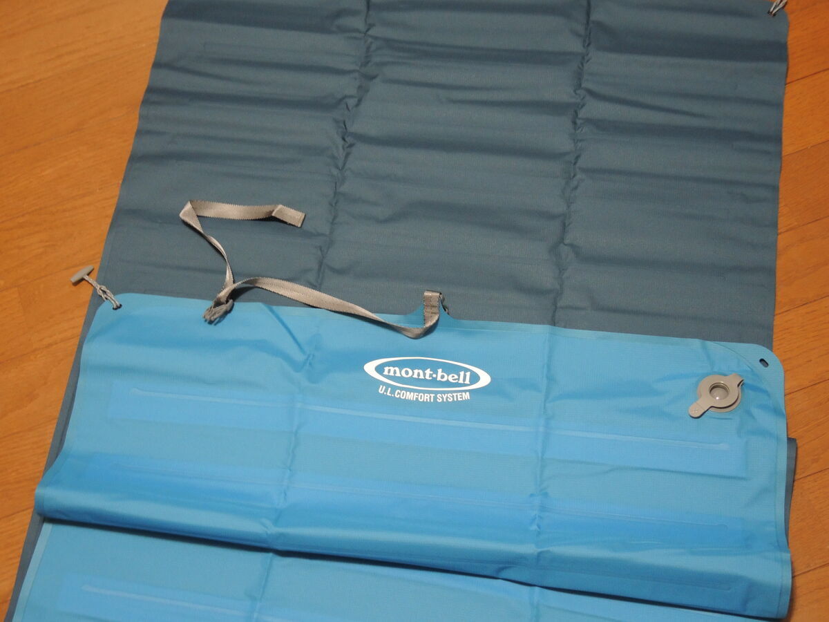 モンベル U.L. コンフォートシステム エアパッド ワイド 150 - 自分