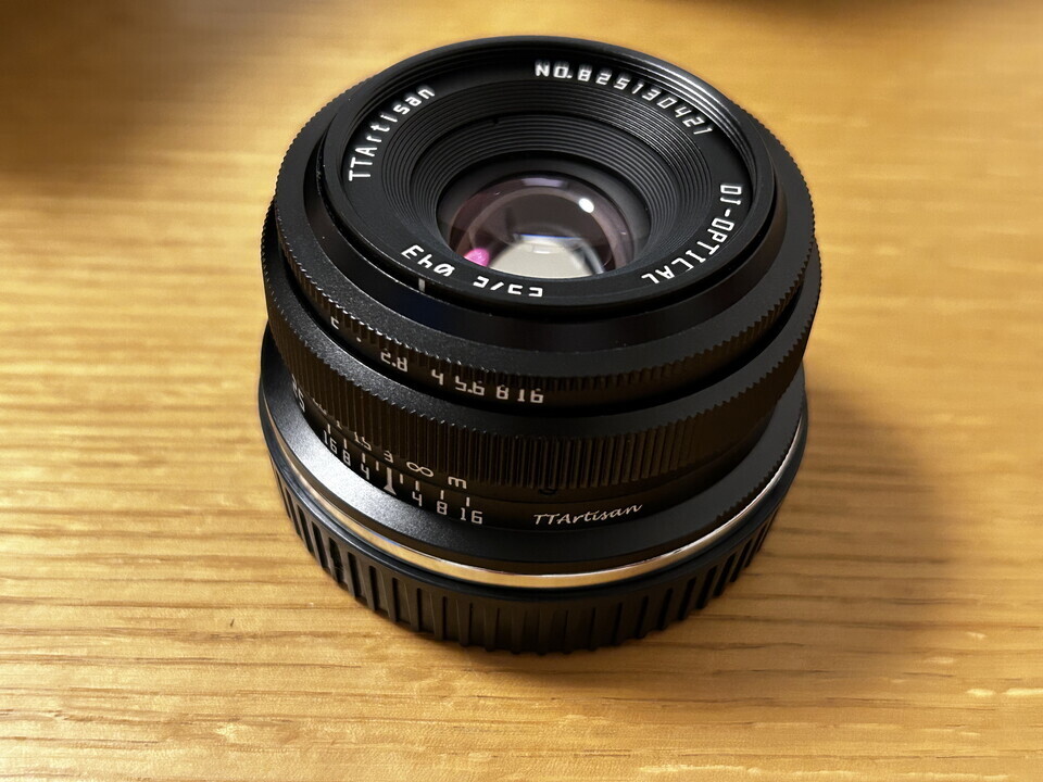 Nikon Zfc用にTTArtisanのAPS-C 25mm F2 Cを買った - Archetype++