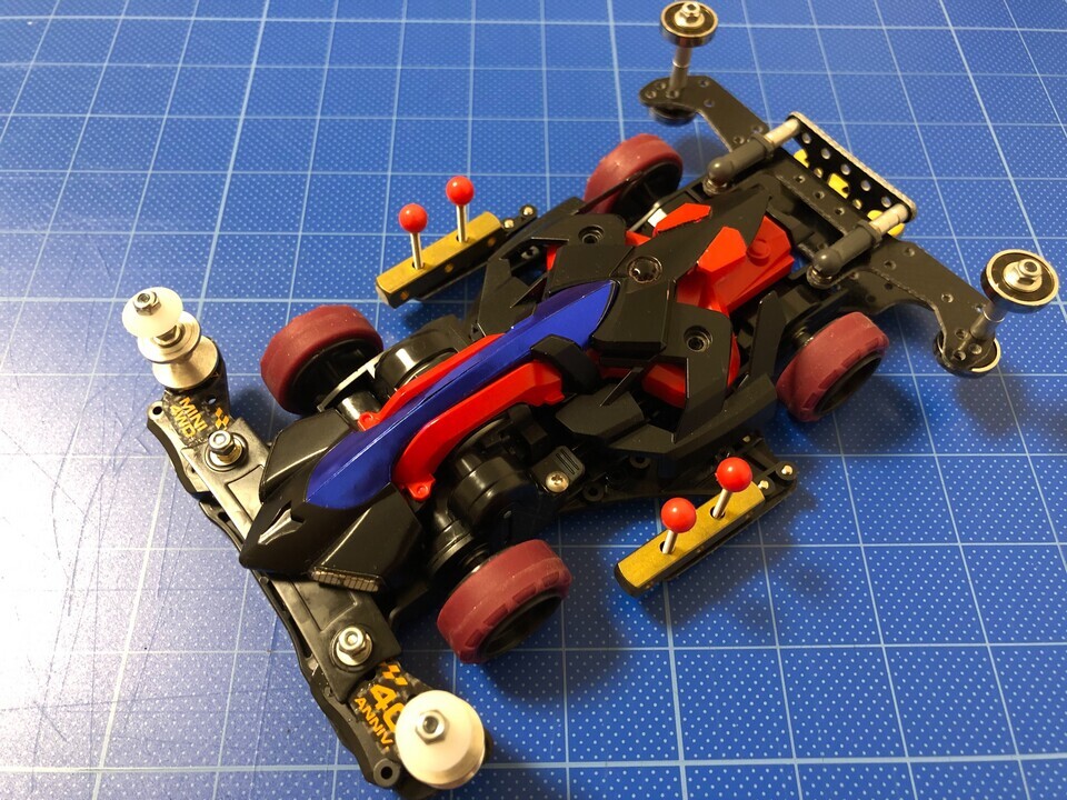 ミニ四駆】マッハフレーム改修 - コースありません。